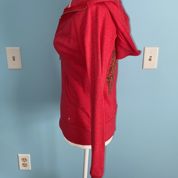 Victoria’s Secret Zip Up Angel Wing Sweater - Picture 3 of 5